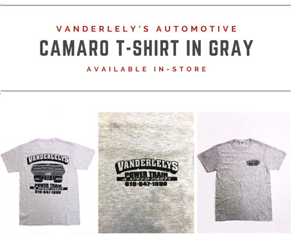 gray camaro T-shirt