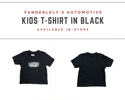 black kids T-shirt