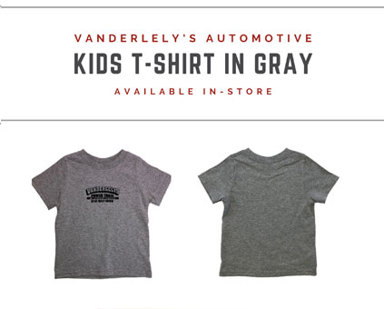 gray kids T-shirt